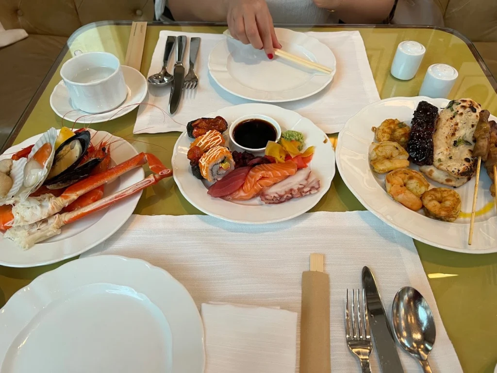 Colony Singapore Buffet Menu