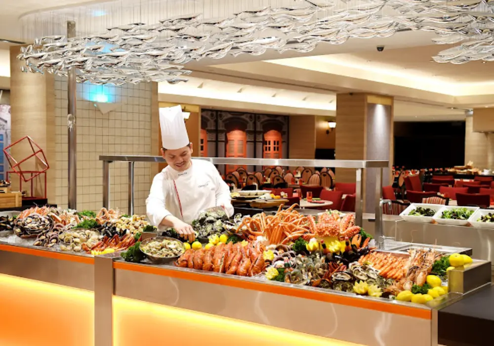 Carousel buffet