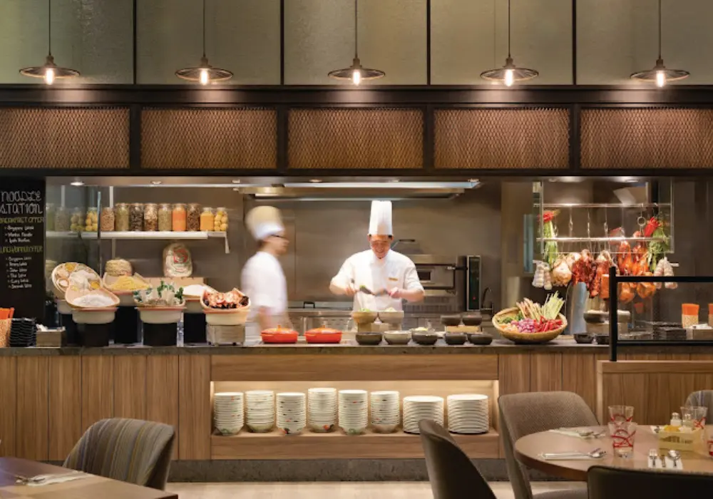J65 lunch buffet