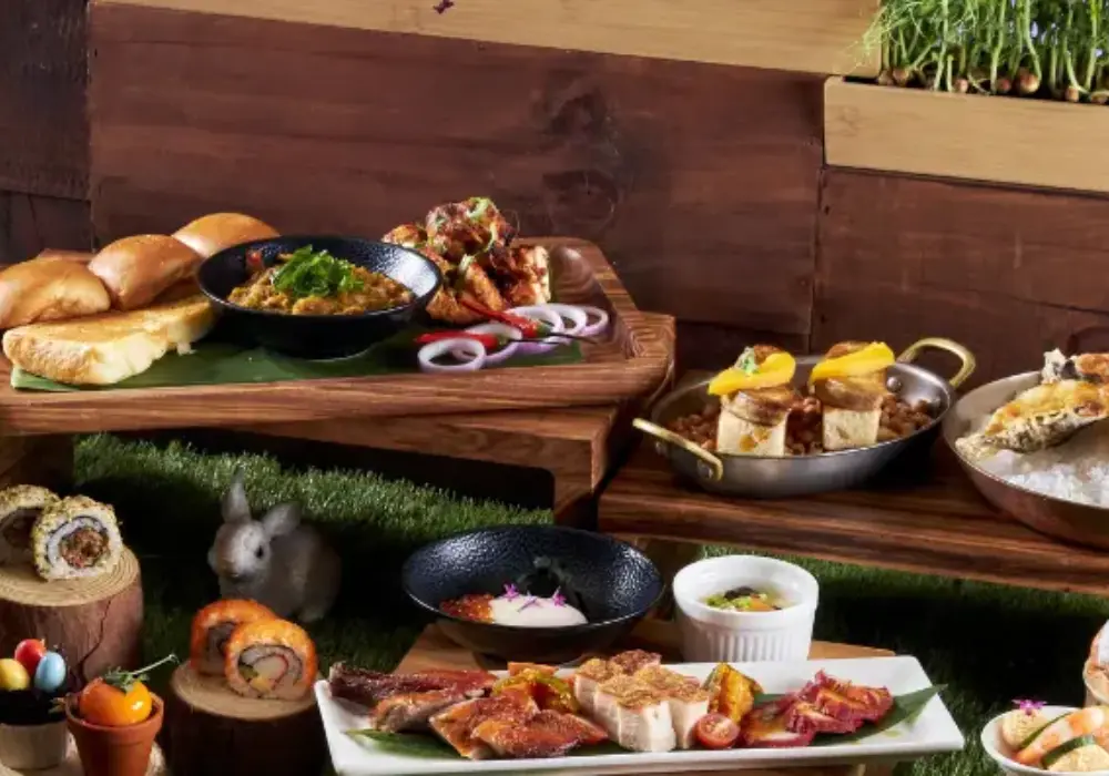 The Line Restaurant Lunch buffet